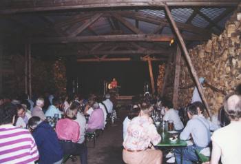 1st Festival for acoustic music at the Ettelrieder Holzleg for the public benefit 1992
