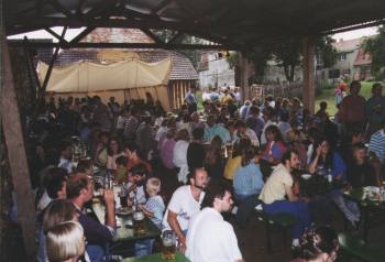 1st Festival for acoustic music at the Ettelrieder Holzleg for the public benefit 1992