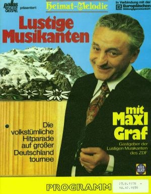 Lustige Musikanten Maxl Graf