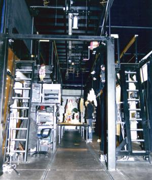 1. Deutschland Tournee Augsburger Puppenkiste 1998/99 - Die Bühne in Funktion